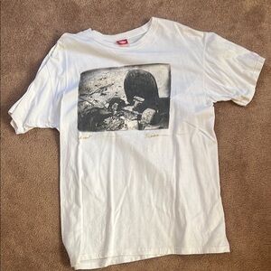 Supreme White Graphic T-Shirt